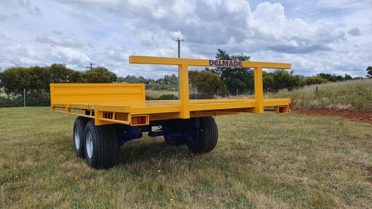 Introducing the 8 Tonne Tip Trailer - a heavy duty machine image