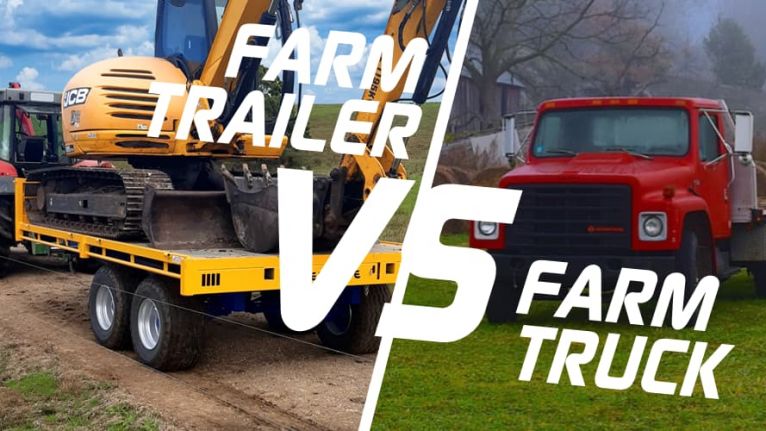 Farm Trailer vs Farm Truck image