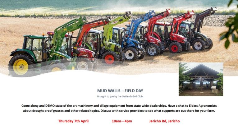 Mud Walls Field Day - Thursday 7th April 2022 image