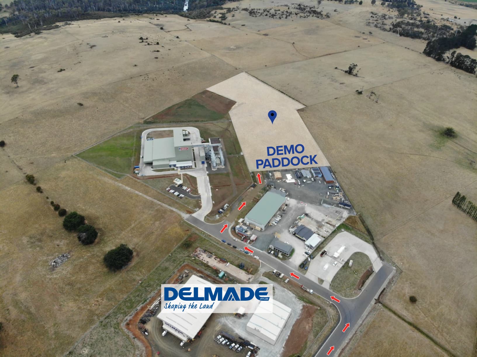 Delmade Demo Day March 2020 Location:  Delmade's Farm located at the back of the factory.  Westbury, TAS