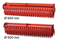 Delmade Maschio Veloce Speed Disc Roller Options: Rubber and Packer