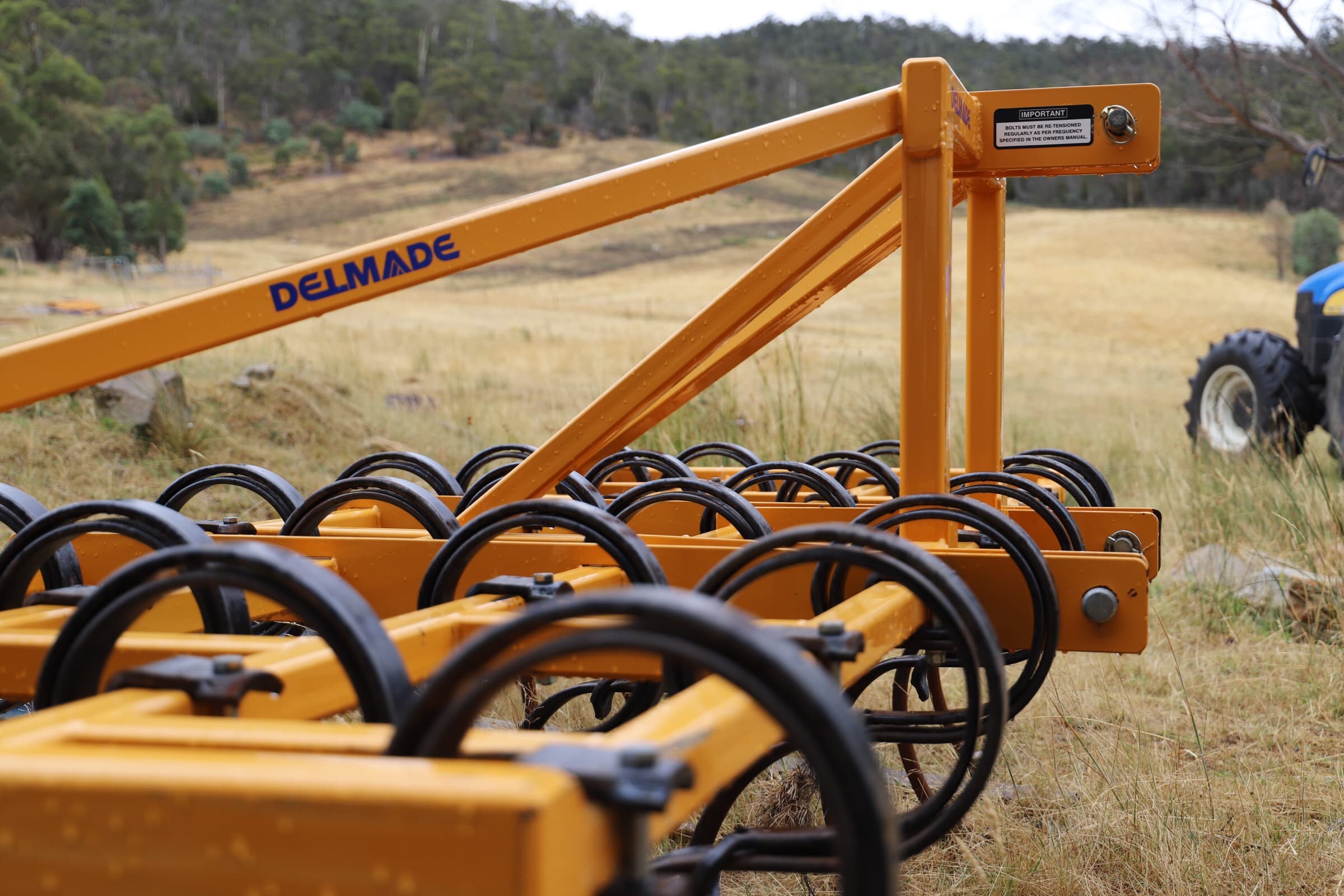 Delmade Photo Competition 2019 Winning Entry "Cultivator Medvale" by Sally Medwin  - Campania, Tasmania
