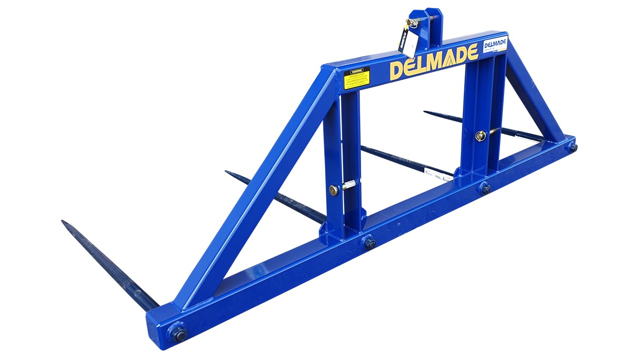 Delmade Feeding Out - Handling Range: DELMADE Twin Bale Fork